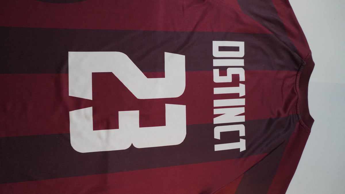 burgundy soccer Jersey (Mexico inspired)
