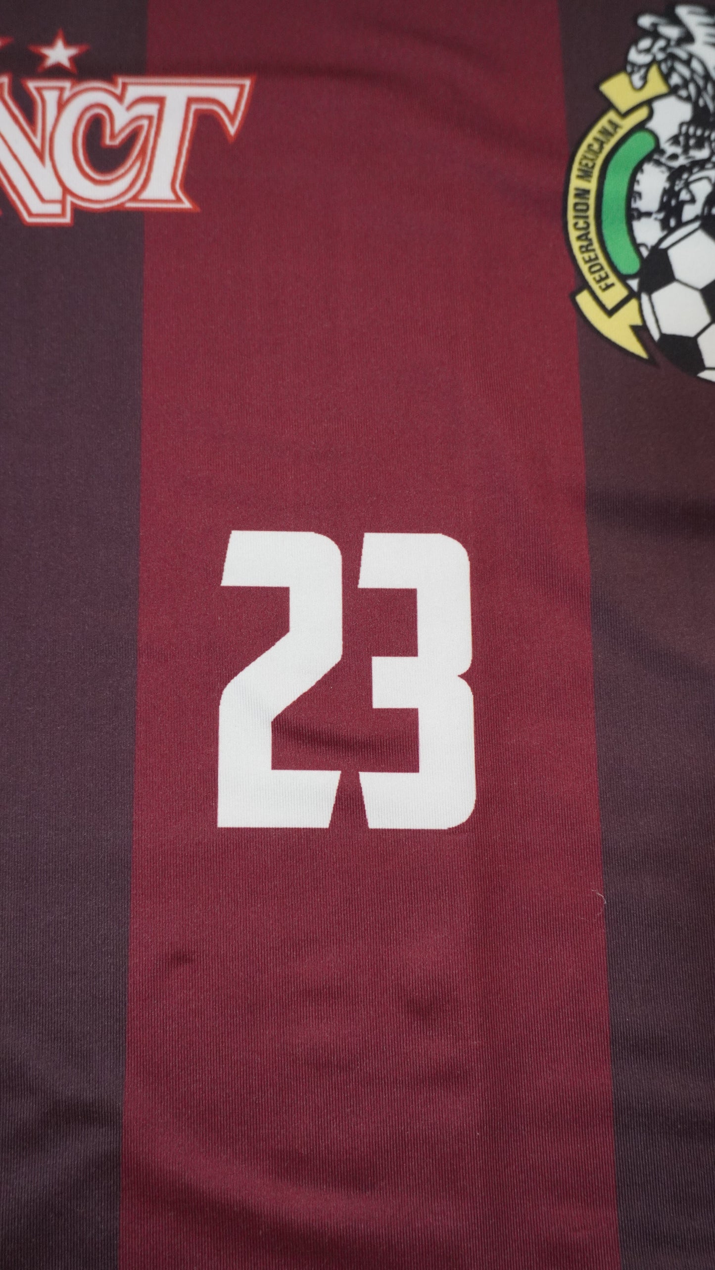 burgundy jersey (mexico inspired)