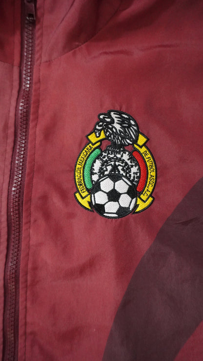 Burgundy Tracksuit Jacket ( Mexico Inspired)