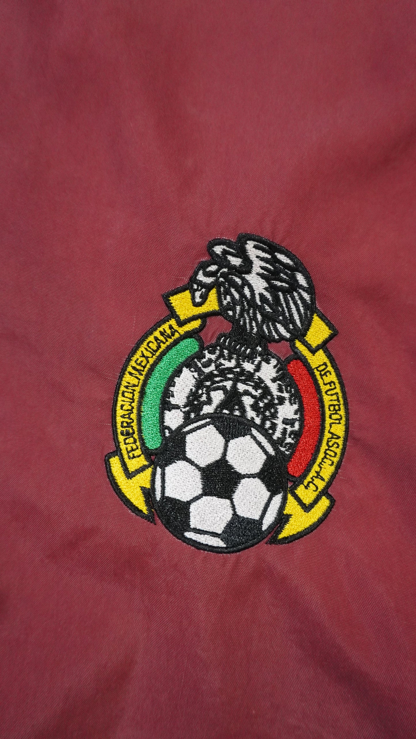 burgundy tracksuit pants (Mexico inspired)