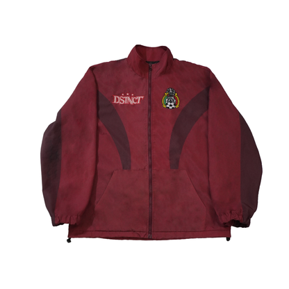 Burgundy Tracksuit Jacket ( Mexico Inspired)